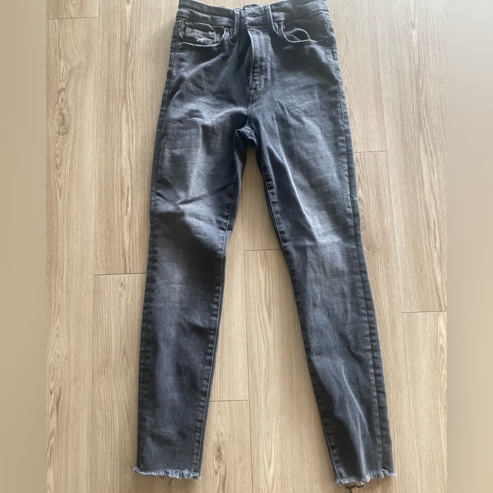 Good American Women's Skinny Jeans - Dark Gray